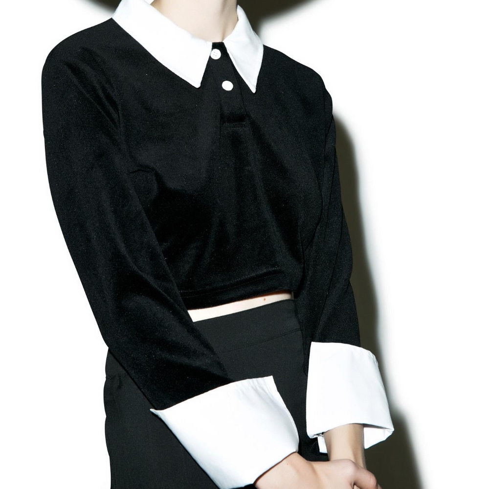 Killstar Friday velvet top